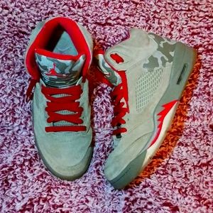 Jordan 5s GREY CAMO